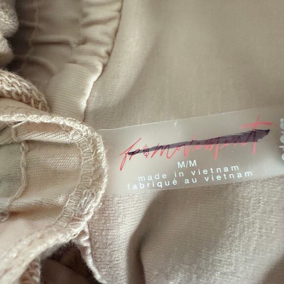 Free People jumpsuit one-piece onesie romper stretchy casual Medium - Picture 9 of 11